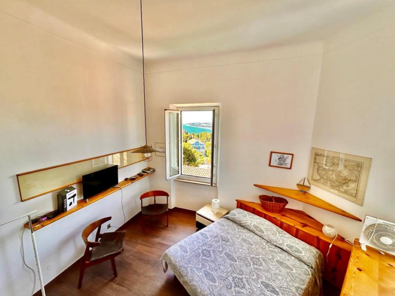 Appartement Paulis - Semiattico In Pieno Centro A Sirolo, Con Meravigliosa Vista Mare Extérieur photo